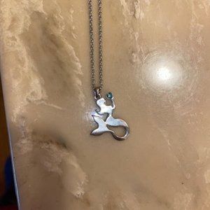 Mermaid Necklace with gem